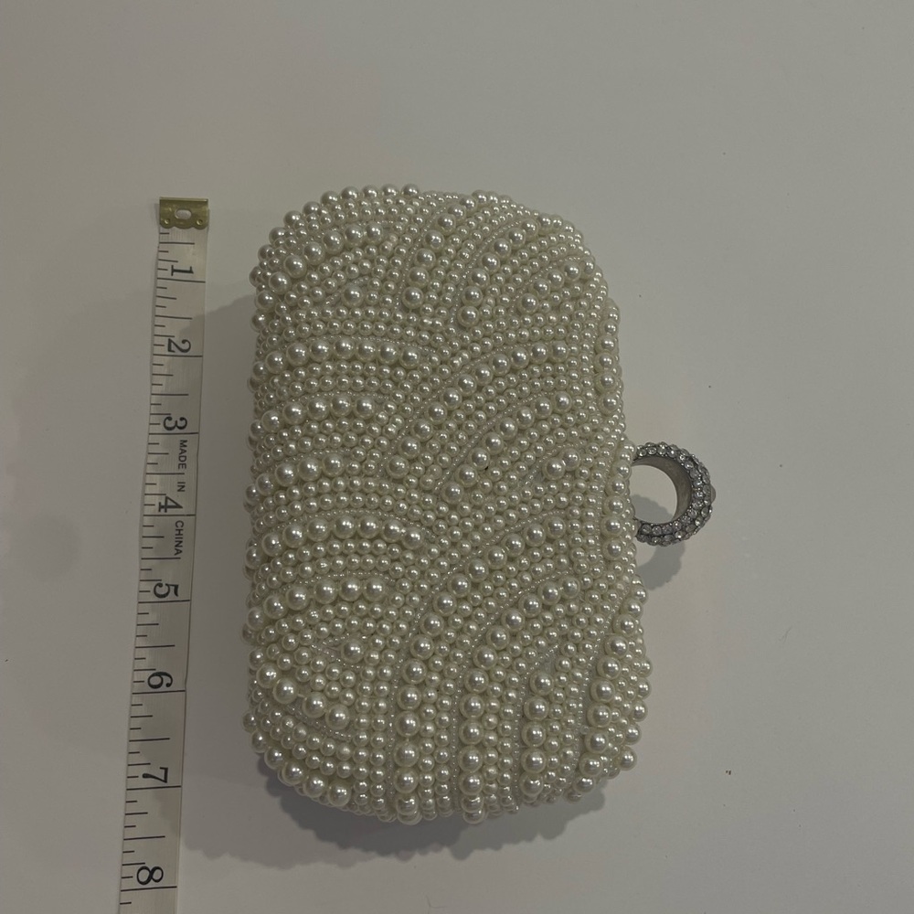Elegant Pearl Clutch
